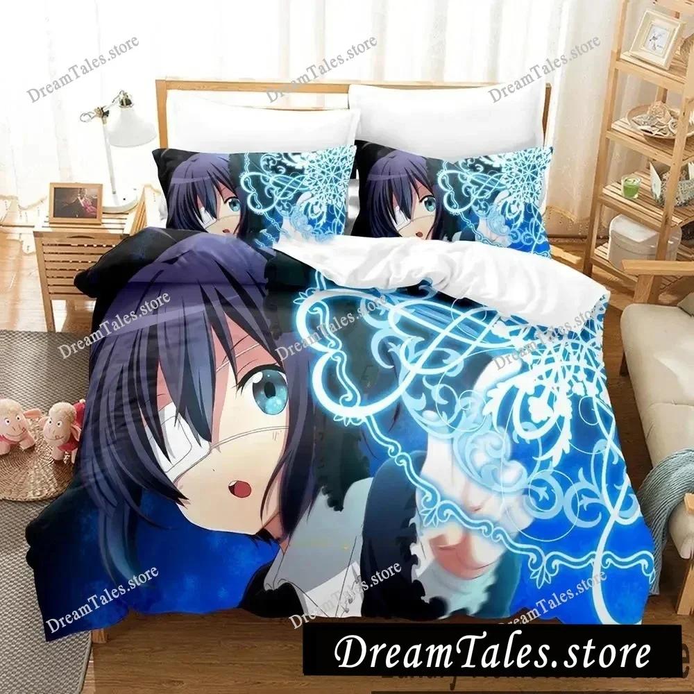 Anime Love, Chunibyo & Other Delusions Bedding Set Boys Girls Twin Queen King Size Duvet Cover Pillowcase Bed Boys Adult741