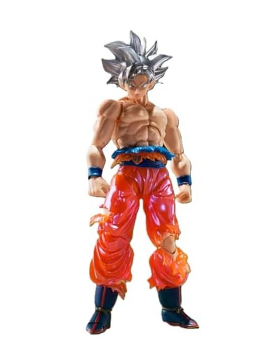 TAMASHII NATIONS S.H.Figuarts Son Goku Ultra Instinct - Limit Breaker Ca. 140 mm PVC ABS lackiert bewegliche Figur.