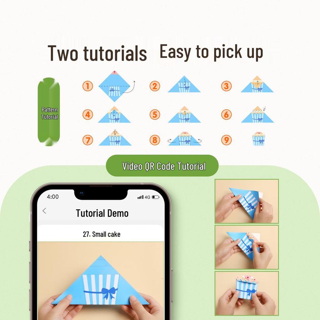 3D Origami Book for Kids: Educational Paper Craft & DIY Toys (Ages 3-6)