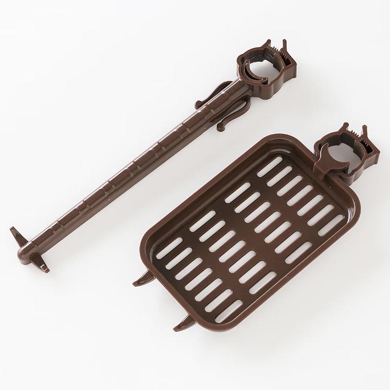 LISM Kitchen Faucet Sink Caddy Drain Rack