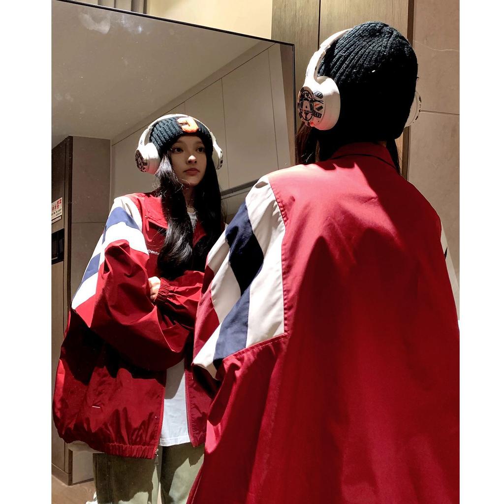 Hiphop American high street jacket sports jacket men's couple spring and autumn high fashion brand cleanfit jacket