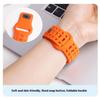 Silicone Band for Apple Watch Series 10 Ultra 9 8 7 SE 6 5 4 3 2 1 46mm 49mm 45mm 44mm 42mm Adjustable Watch Strap