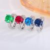 Ruby Live Adjustable Ring Versatile Geometric Design Trendy Wear Decorative Ring