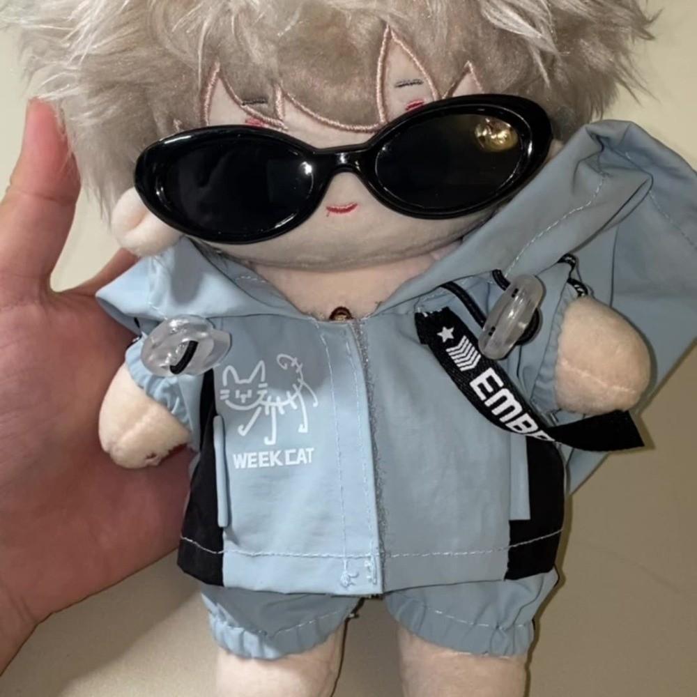 Dress Up Idol Doll Clothes Coat Plush Doll Clothes 20cm Cotton Doll Clothes  Doll Accessories