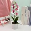 Artificialseven Butterfly Flowers Orchid Decor For Living Decoration Room
