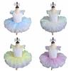 Sequin Ballet Tutu Dance Skirts Modern Performance Clothes Fashion Dance Costume  Kids Girls