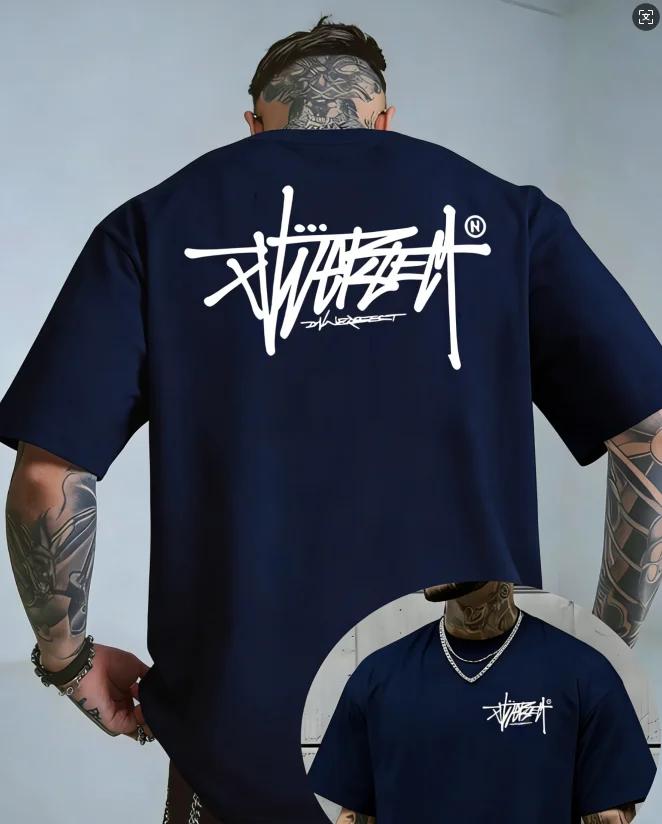 2026 Sommer Street Style Neuer Trend Hochwertig 100% Reine Baumwolle Unisex T-Shirt Geeignet für Outdoor Freizeit Sport Kurzarm