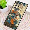 Japan Samurai Art Silicone Phone Case For Samsung Galaxy note 10 pro S26 S25 S24 S23 S22 S21 Plus S25Ultra Capa Cover