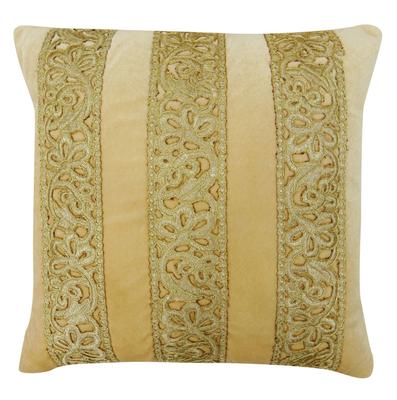 Sametově béžový polštář Sham Potah na polštář Home Bed Decor Throw Case Choose Size