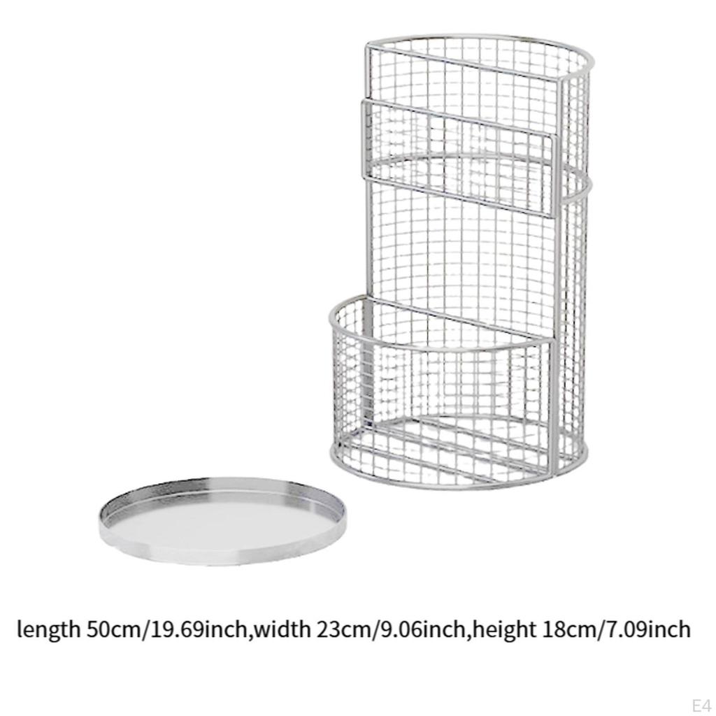 Entryway Umbrella Holder with Removable Tray for Canes And Walking Sticks Storage