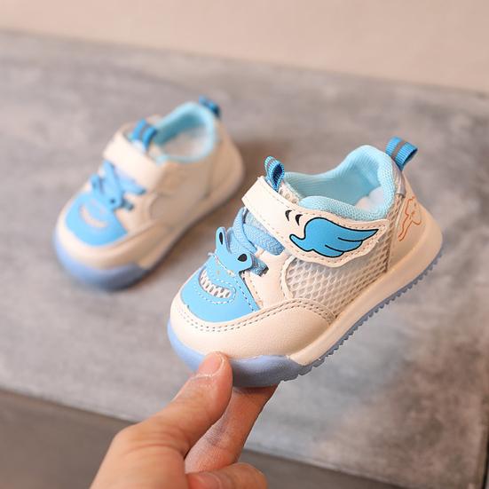 

1 пара кроссовок из искусственной кожи, дышащие отличные детские модные повседневные кроссовки для бега