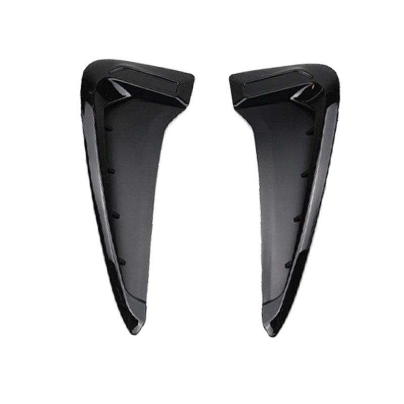 

For BMW X5 F15 2014-2018 Front Side Wing Fender Air Guide Vent Grill Grille Hole Emblem Trim ABS Decorative Sticker Accessories чёрный