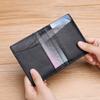 Porte-cartes Ultra-fin Housse de carte Fixe Antivol Brosse Porte-cartes Homme Housse de carte