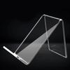 Acrylic Desktop Transparent Cell Phone Holder Lazy Phone Stand Clear Rack For iPhone 16 15 14 13 12 Samsung S25 S24 Xiaomi Mount