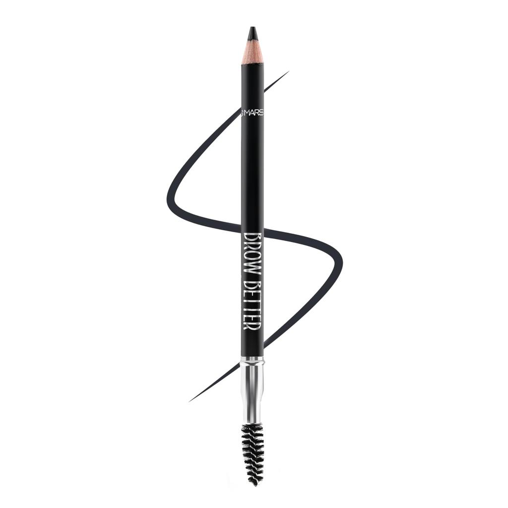 MARS Brow Better Eyebrow Pencil with Spoolie | Long-Lasting & Smudge Proof | Rich Pigemention | Natural-Looking Results | Easy to Sharpen (1.4 gm) (