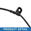 A ABSOPRO Front Rear Brake Pad Electronic Wear Sensor for 34356792567 34356854168 B MW X5 2011-2018 2 PCS