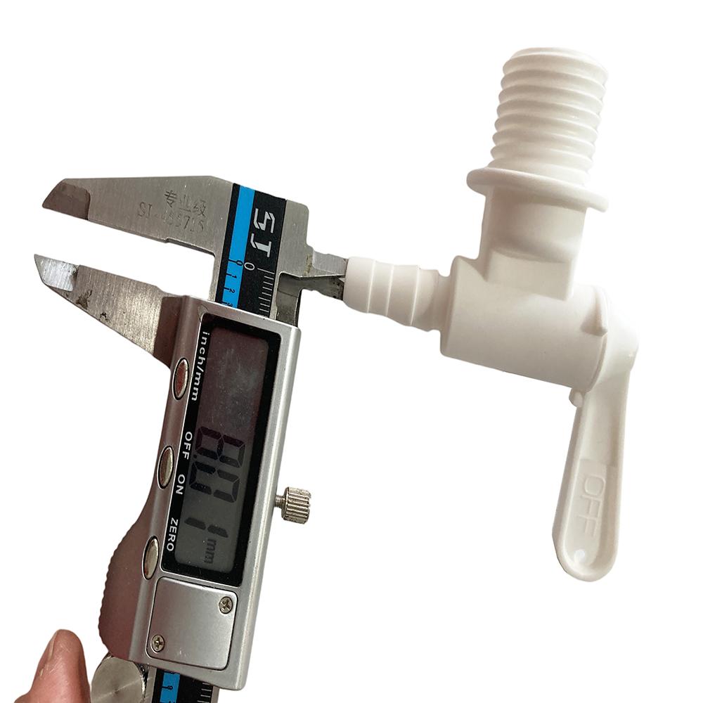 KegLand Fermenter/Plastic Bucket Tap - Adjustable Spout with Bulkhead (24mm Hole)