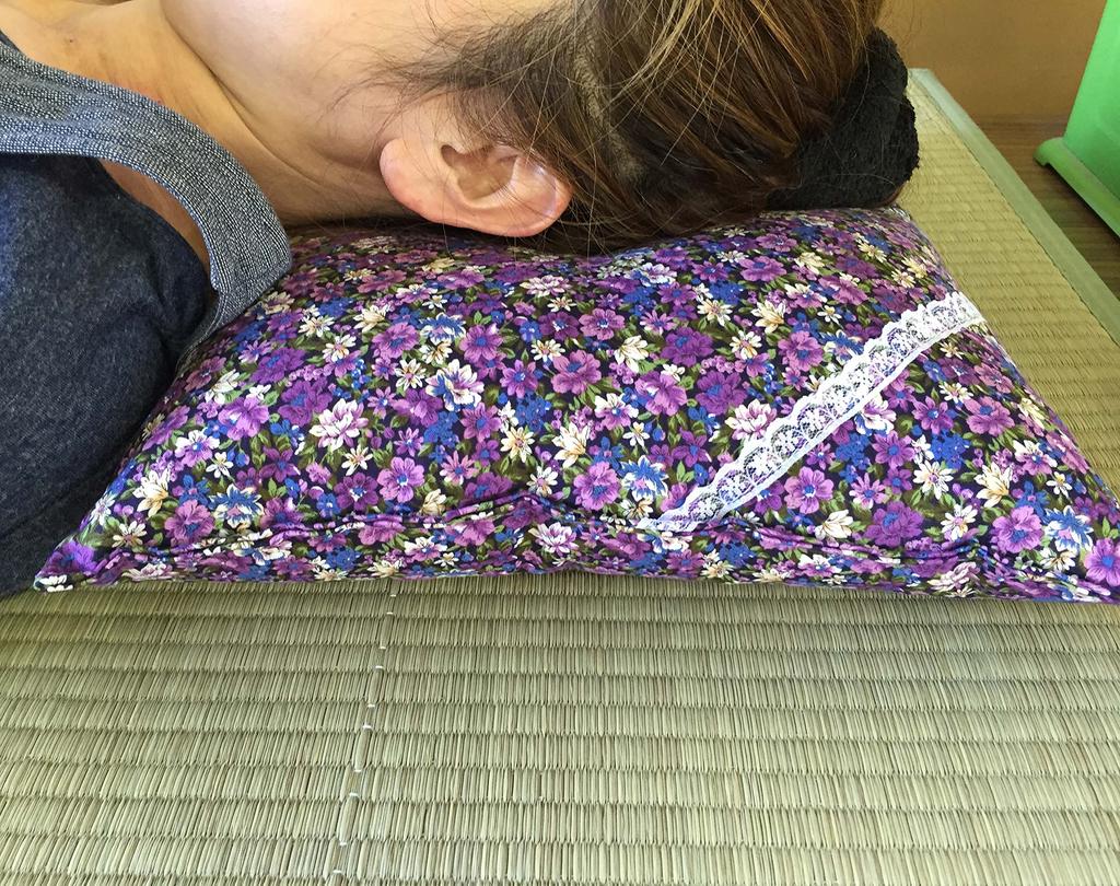 Large Hokkaido Buckwheat Sleep Pillow with Lavender Potpourri