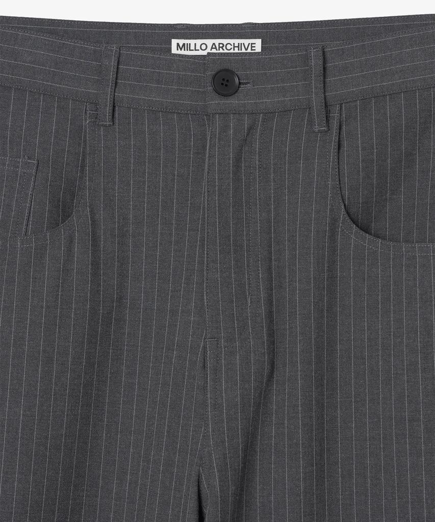 MILLO ARCHIVE Reflect Stripe Pants [Charcoal]