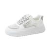 Fashion Flat-heeled Without Heel Women's Original Sneakers Walking Outdoor Boots White Sport Shoes Basquet Skor Sapatenos