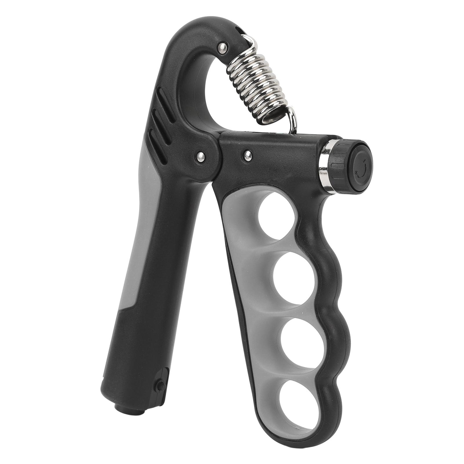 

Тренажер для укрепления хвата рук Professional с регулируемым сопротивлением 11,0Тренажер для силы хвата 220,5 фунтов для серый