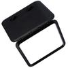 Deck Access   Inspection Cover Anti UV with Lock Accessory for Marine Boat 20x18in(Black )