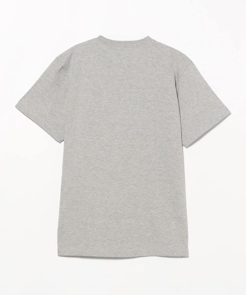 BEAMS Logo T-Shirt Heather Gray Grey Japan Streetwear Casual Tee