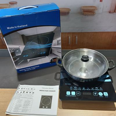 Haushaltsinduktionskochfeld Intelligente Berührung Hochleistungsinduktionskochfeld Multifunktionales Kochen Elektrischer Hot Pot