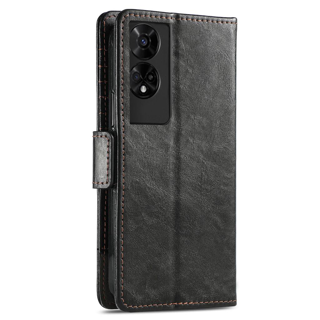 For TCL 50 5G Phone Cases CASENEO PU Leather Cover Stand with RFID Blocking Wallet