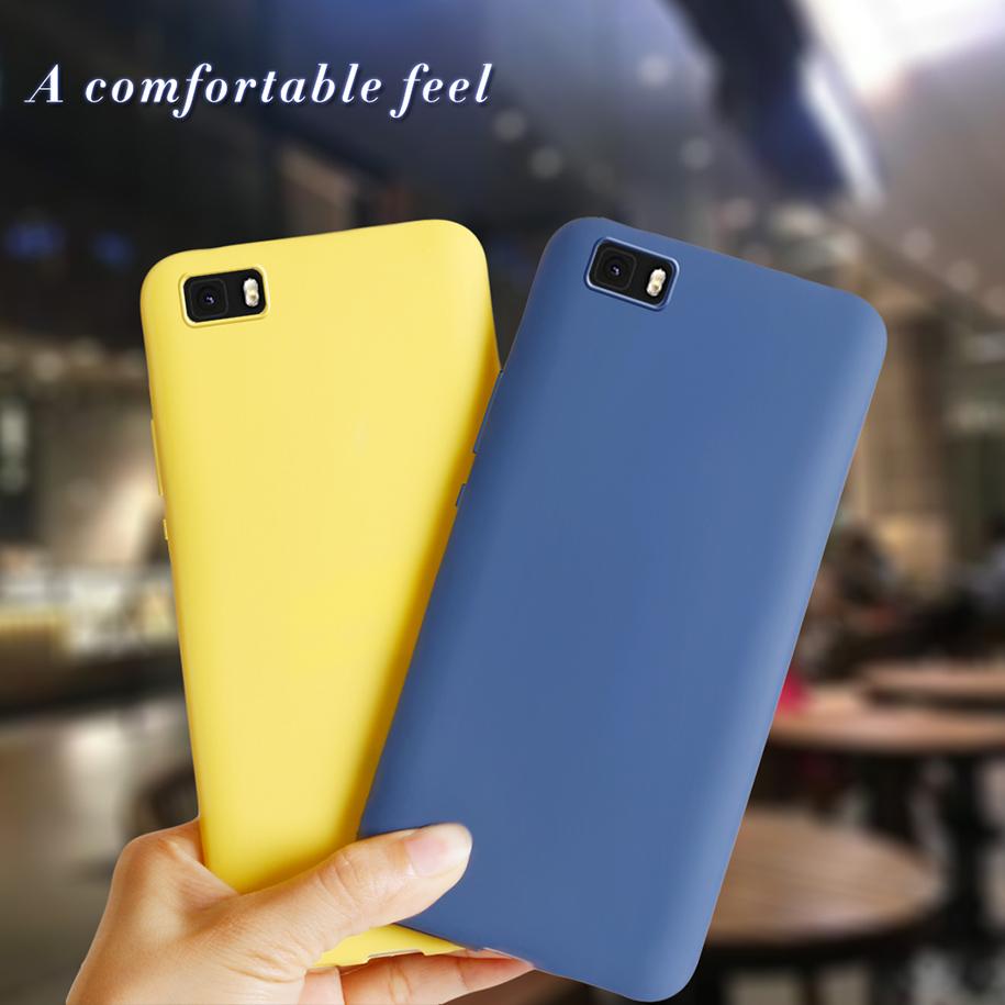 Für Huawei P8 Lite Hülle Abdeckung Huawei P8 Lite P8Lite 2015 Matte Hüllen Fundas Silikonhülle Für Huawei P8 Lite ALE-L21 5.0" Coque