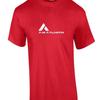 Air Atlantis White Logo Portuguese Airline Aviation Geek Red Cotton T Shirt