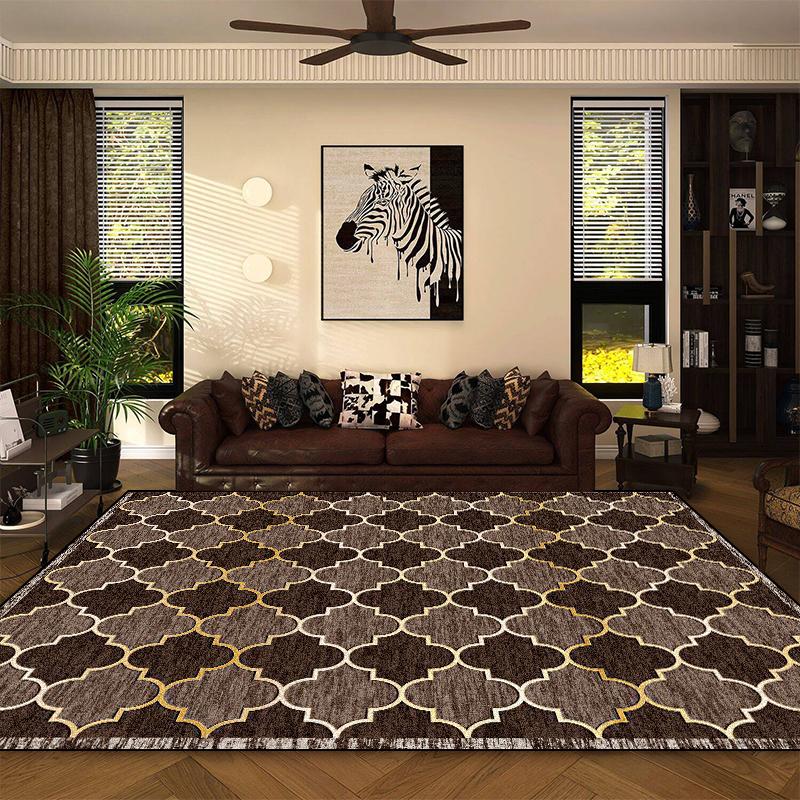 Colorful Ethnic Vintage Carpets Bohemian Living Room Decoration Large Area Rugs Washable Floor Fluffy Mat for Bedroom Bedside