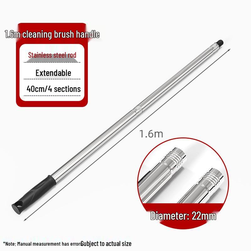 Long-Handle Roof and Gutter Cleaning Brush