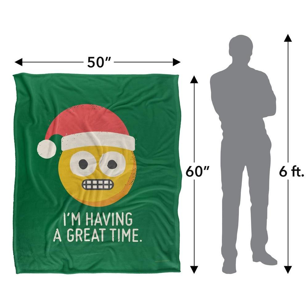 David Olenick Knuckle Silky Christmas Supersoft Blanket