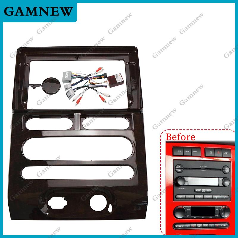 9 Inch Car Frame Fascia Adapter Android Radio Dash Fitting Panel Kit For Ford Expedition 2007-2015