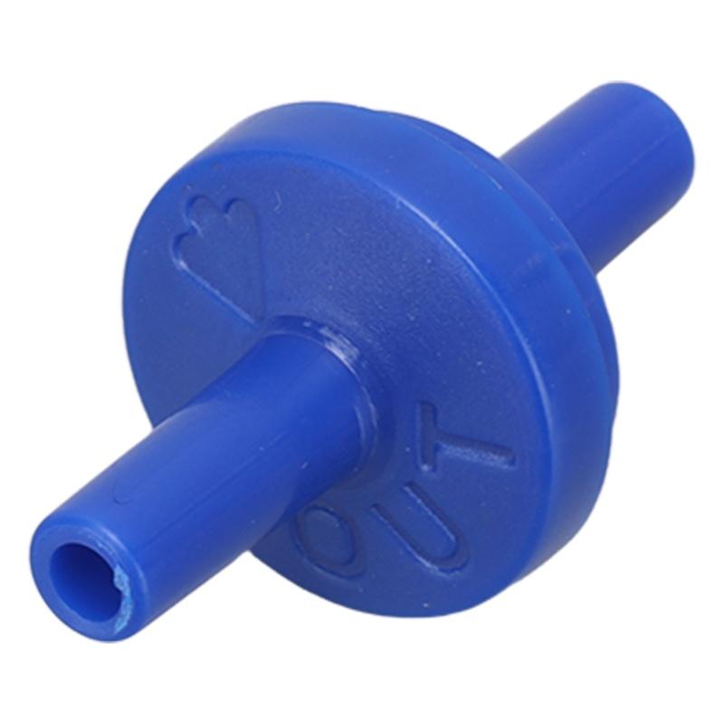 10Pcs Check Valve 1 Way PP Plastic Hose Water Stop Diaphragm Barb For Air Intake Feed 5mm Transparent