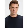 Boss Regular FiT Pique CoTTon T shirT Dark Blue  50521129404 