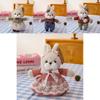Love Bunny Plush Toy For Girls Birthday Gift Keychain Backpack Accessory