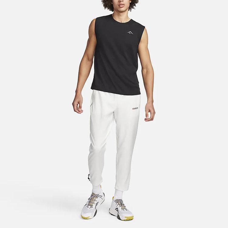 Nike Dri-Fit Quick-Drying Soft Breathable Sleeveless Vest Men Tops Black Coal-Black Summit-White FN3310010