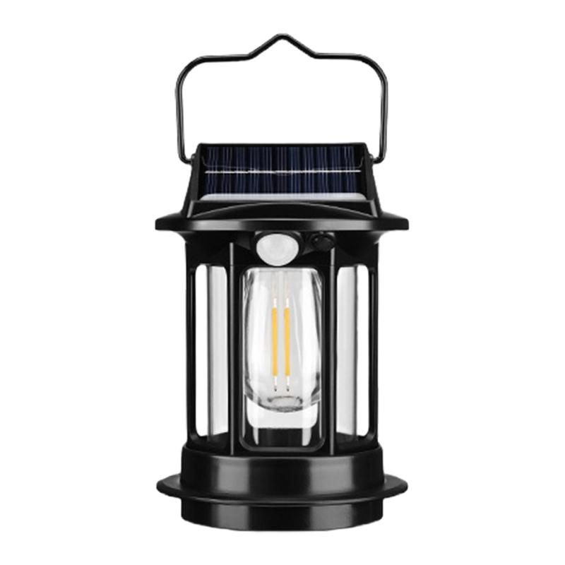 Portables Solars LED Flashlights Waterproofed Outdoor Light Camping Lamp for Outdoor and Indoor Decoration