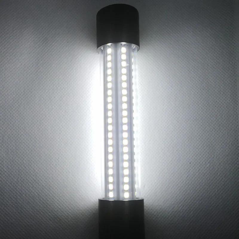 

12 В светодиодный рыболовный фонарь 126 шт. 2835 SMD водонепроницаемый приманки лампа для поиска рыбы привлекающая приманку погружной подводный рыболовный фонарь белый