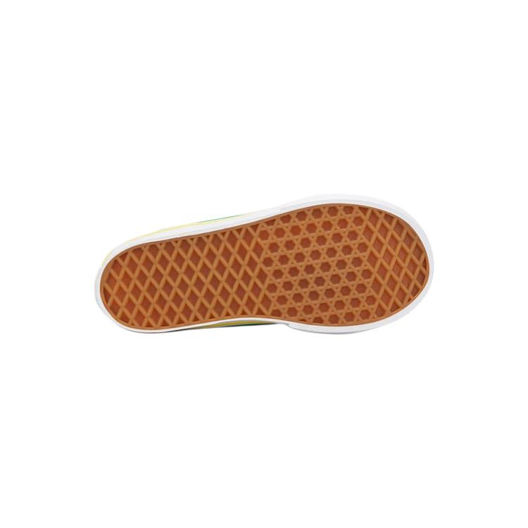 Vans SK8 Comfortable And Trendy High Top Skateboard Shoes Green Red Infant And Toddler VN0A4TZLARL