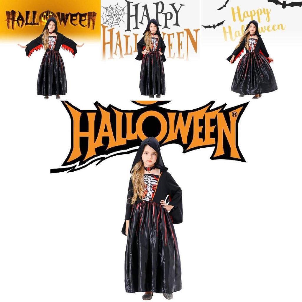 Enchanting Halloween Witch Costume For Girls Perfect For Cosplay And Parties