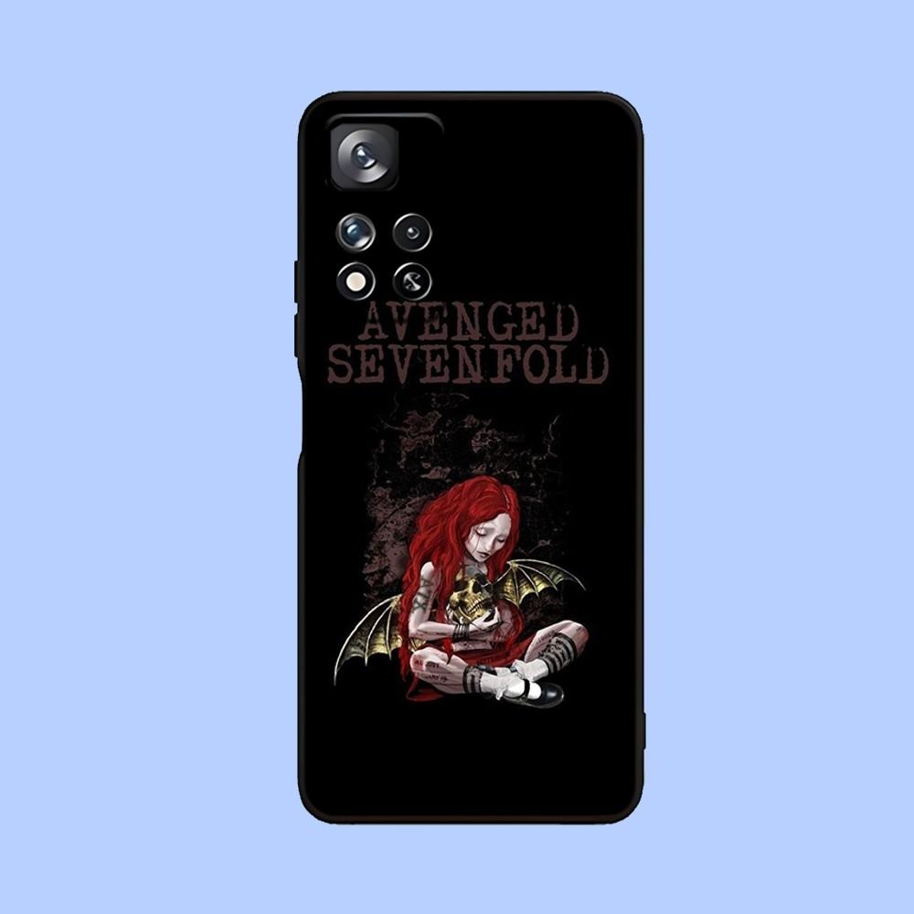 A-Avenged Sevenfold   Phone Case For Samsung Galaxy A13,A21s,A22,A31,A32,A52,A53,A71,A80,A91 Soft Black Cover