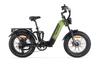 CYRUSHER  Kommoda 3.0 48V 250W Electric Bike with 7-Speed Shimano, 110KM Range, 150KG Payload - 20" Fat Tires, Hydraulic Disc Brakes