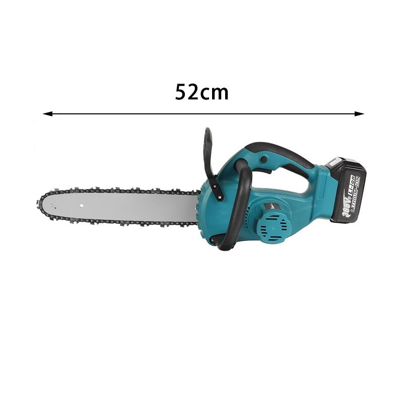 4000W 12 tommer børsteløs elektrisk motorsag automatisk påfyll hage trebearbeidingsverktøy vedkutter for Makita 18V batteri