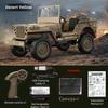 C8815 Remote Control Truck 4x4 Off Road 1/10 RC Truck Purpose Vehicle War Offroad RC Crawler Car Army Toy Boy All Terrain Car