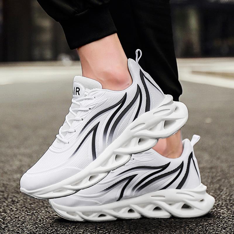 Fashion Sneakers Mesh Casual Shoes Fashion Men  Lac-up Mens Shoes Lightweight Vulcanize Shoe Walking Sneakers Zapatillas Hombre Men Shoe