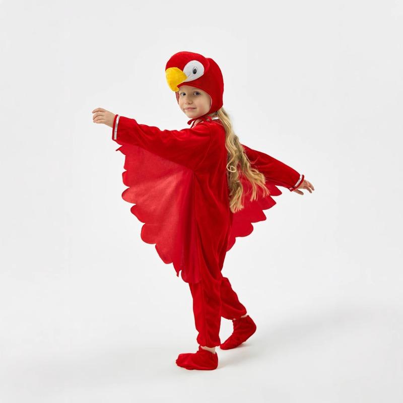 Parent-child Halloween Men and Women Costumes Parrots Animals Movie Costumes Cute Acting Costumes Photography