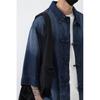 Summer New Chinese Style Vintage Denim Jacket For Men And Women, Loose Retro Button Washed Denim Top